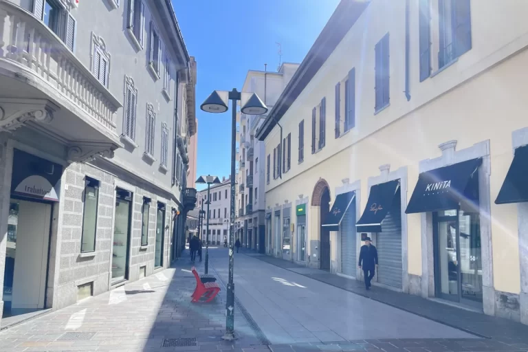 corso del popolo pedonale centro seregno © agenzia tecnorete